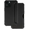 Topt Razor Carbon Book dėklas skirtas Apple iPhone 14 Plus juodos spalvos