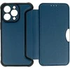 Topt Razor Carbon Book dėklas skirtas Apple iPhone 14 Pro Max mėlynos spalvos