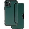 Topt Razor Carbon Book dėklas skirtas Apple iPhone 12 Pro dark žalios spalvos