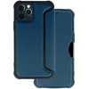 Topt Razor Carbon Book dėklas skirtas Apple iPhone 12 Pro mėlynos spalvos
