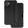 Topt Razor Carbon Book dėklas skirtas Apple iPhone 12 juodos spalvos