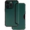 Topt Razor Carbon Book dėklas skirtas Apple iPhone 14 Pro Max dark žalios spalvos