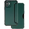 Topt Razor Carbon Book dėklas skirtas Apple iPhone 12 dark žalios spalvos