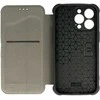 Topt Razor Carbon Book dėklas skirtas Xiaomi Redmi Note 13 4G juodos spalvos