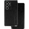 Topt Razor Leather Book dėklas skirtas Samsung Galaxy S23 juodos spalvos