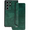 Topt Razor Leather Book dėklas skirtas Samsung Galaxy S23 Plus dark žalios spalvos