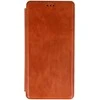 Topt Razor Leather Book dėklas skirtas Samsung Galaxy S23 Plus rudos spalvos