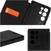 Fusion Accessories Topt Razor Leather Book dėklas skirtas Xiaomi Redmi Note 11 Pro/Note 11 Pro 5G juodos spalvos