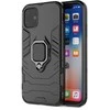 Topt Ring Armor Dėklas skirtas Apple iPhone 14 juodos spalvos