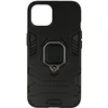 Ring Armor Dėklas skirtas Apple iPhone 13 juodos spalvos