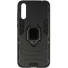 Topt Ring Armor dėklas skirtas Huawei P Smart S juodos spalvos