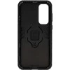 Topt Ring Armor dėklas skirtas Samsung Galaxy A55 5G juodos spalvos