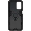 Topt Ring Armor dėklas skirtas Samsung Galaxy A32 5G juodos spalvos
