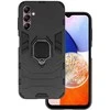 Topt Ring Armor dėklas skirtas Samsung Galaxy A14 4G/5G juodos spalvos