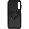Topt Ring Armor dėklas skirtas Samsung Galaxy A24 4G juodos spalvos