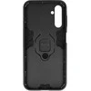 Topt Ring Armor dėklas skirtas Samsung Galaxy A14 4G/5G juodos spalvos