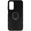 Topt Ring Armor dėklas skirtas Samsung Galaxy A15 4G/5G juodos spalvos