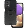 Topt Ring Armor dėklas skirtas Samsung Galaxy A32 5G juodos spalvos