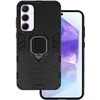 Topt Ring Armor dėklas skirtas Samsung Galaxy A55 5G juodos spalvos