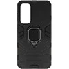 Topt Ring Armor dėklas skirtas Samsung Galaxy A55 5G juodos spalvos