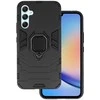 Topt Ring Armor dėklas skirtas Samsung Galaxy A34 5G juodos spalvos