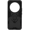 Topt Ring Armor dėklas skirtas Xiaomi 14 Ultra juodos spalvos