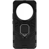 Topt Ring Armor dėklas skirtas Xiaomi 14 Ultra juodos spalvos