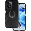 Topt Ring Armor dėklas skirtas Xiaomi Redmi Note 12 Pro 5G/Poco X5 Pro juodos spalvos
