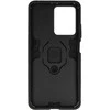 Topt Ring Armor dėklas skirtas Xiaomi Redmi Note 12 Pro 5G/Poco X5 Pro juodos spalvos
