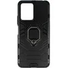 Topt Ring Armor dėklas skirtas Xiaomi Redmi Note 12 5G/Poco X5 juodos spalvos