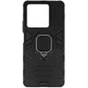 Topt Ring Armor dėklas skirtas Xiaomi Redmi Note 13 5G juodos spalvos