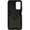 Topt Ring Armor dėklas skirtas Xiaomi Redmi Note 11 5G/Note 11S 5G/Poco M4 Pro 5G juodos spalvos