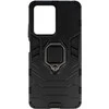 Topt Ring Armor dėklas skirtas Xiaomi Redmi Note 12 Pro 5G/Poco X5 Pro juodos spalvos