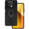 Topt Ring Armor dėklas skirtas Xiaomi Redmi Note 13 5G juodos spalvos