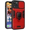 Topt Ring Lens dėklas skirtas Apple iPhone 11 Pro Raudona
