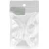 Toptel Topt Silicone anti-dust plug Lightning baltas – 10 pieces