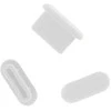 Toptel Topt Silicone anti-dust plug Type C baltas – 10 pieces