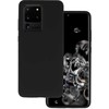 Toptel Topt Silicone Lite dėklas skirtas Samsung Galaxy S20 Ultra juodos spalvos