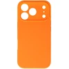 Topt Silicone Lite Dėklas skirtas Xiaomi Redmi Note 15 Pro 5G oranžinės spalvos