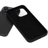 Toptel Topt Silicone Lite dėklas skirtas Xiaomi Redmi Note 14 5G juodos spalvos