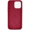Topt Silikoninis Lite dėklas skirtas Apple iPhone 15 burgundy