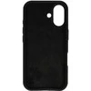 Topt Silikoninis Lite dėklas skirtas Apple iPhone 16 juodos spalvos