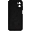 Topt Silikoninis Lite dėklas skirtas Motorola Moto E22/E22i juodos spalvos