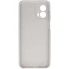 Topt Silikoninis Lite dėklas skirtas Motorola Moto G53 titanium
