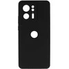 Topt Silikoninis Lite dėklas skirtas Motorola Edge 40 5G juodos spalvos