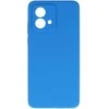 Topt Silikoninis Lite dėklas skirtas Motorola Moto G84 5G mėlynos spalvos