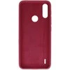 Topt Silikoninis Lite dėklas skirtas Motorola Moto E7 Power/E7i Power burgundy