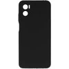 Topt Silikoninis Lite dėklas skirtas Motorola Moto E22/E22i juodos spalvos