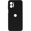 Topt Silikoninis Lite dėklas skirtas Motorola Moto G14 juodos spalvos