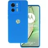 Topt Silikoninis Lite dėklas skirtas Motorola Edge 40 5G mėlynos spalvos